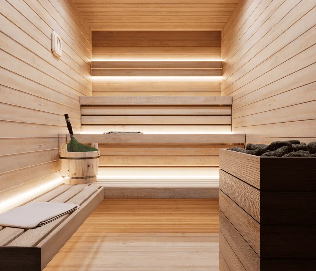 Sauna area