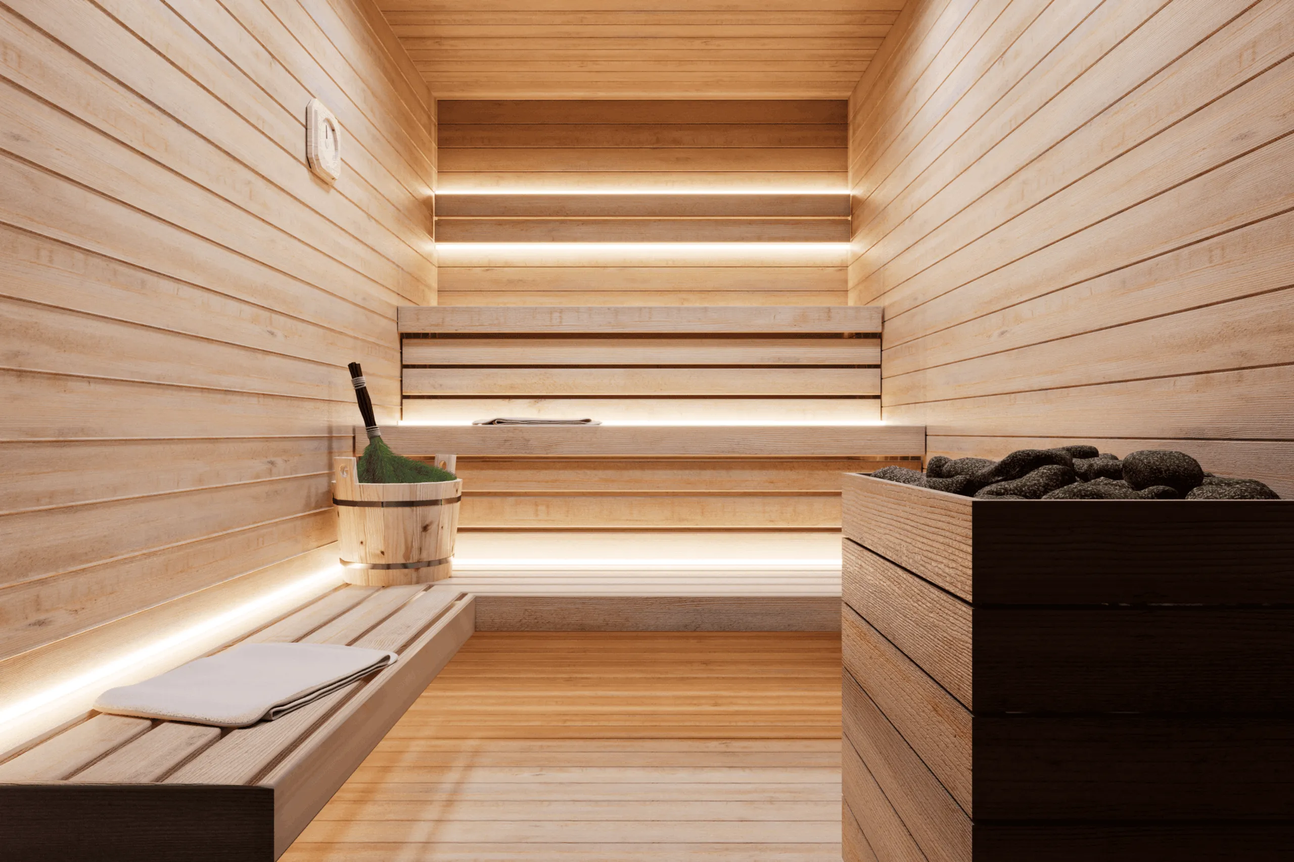 Sauna area